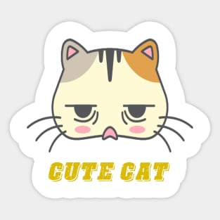 Cute cat Sticker